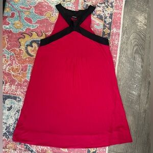 Express Pink and Black Top